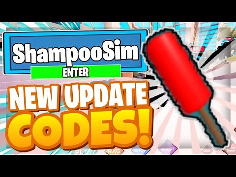 SHAMPOO SIMULATOR CODES! *UPDATE 15* ROBLOX SHAMPOO SIMULATOR CODES