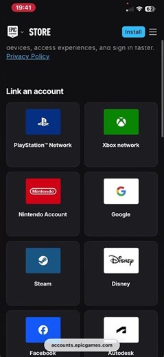 How to link your Google account to Epic Games