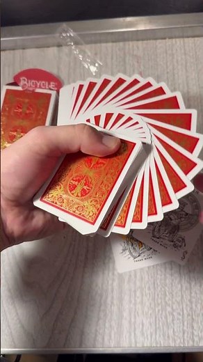 Unboxing the 140 year anniversary deck of bicycle playing cards