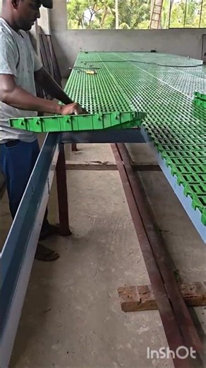 🐐 Goat Shed Slat Installation | Clean & Hygienic Farm Setup!