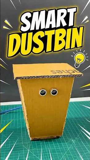 How to make Smart Dustbin with Arduino | Arduino Project | DIY Mini Smart Dustbin Using Arduino