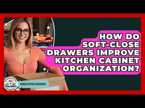 How Do Soft-close Drawers Improve Kitchen Cabinet Organization? - Homekeeping Handbook