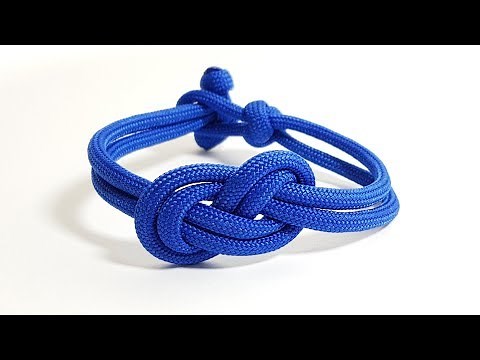 How to make nice Infinity Bracelet [by ParacordKnots]