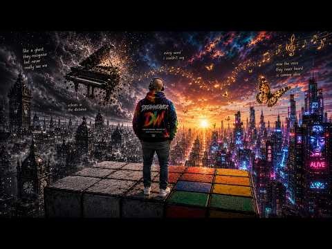 Hidden From The Lights 🌅 | Never Give Up | Official Visualiser | Dreamweaver Music