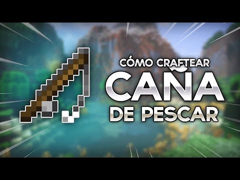 CÓMO HACER UNA CAÑA DE PESCAR | Tutorial Minecraft