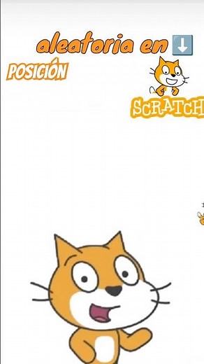 🎯🔀 Cómo hacer POSICIÓN ALEATORIA en Scratch en SEGUNDOS ⏳✨