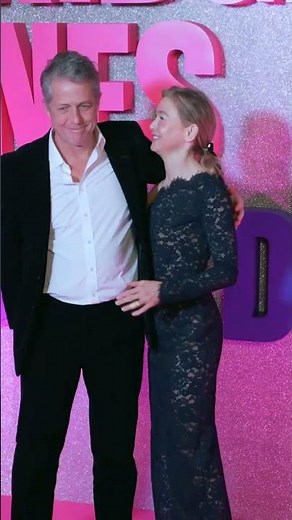 Renée Zellweger & Hugh Grant reunite for Bridget Jones premiere