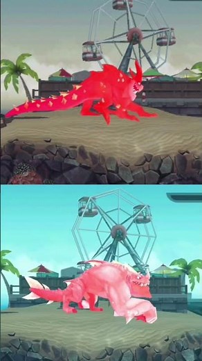 Hungry Shark Evolution - All Sharks Island Deaths VS Old vs New Update #shorts