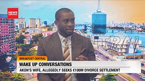 36K views · 366 reactions | As Akon faces a reported €100M divorce claim, the focus has returned to his failed business ventures and polygamous lifestyle, with new questions being raised about money, responsibility, and fairness in celebrity breakups. #WakeUpConversations | News Central TV | Facebook