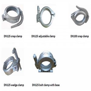 [Hot Item] Dn125/5" Forging High Pressure Snap Clamp Quick Coupling for Concrete Pump Pipe