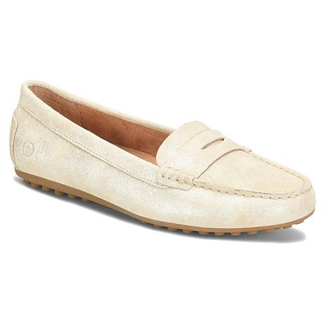 "As Is" Born® Finley Slip-On Leather Penny Loafer | HSN