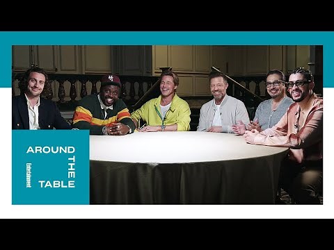 Around the Table with Brad Pitt, Bad Bunny and the Cast of 'Bullet Train' | Entertainment Weekly