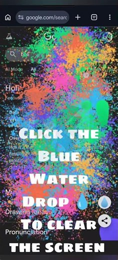 search #holi In The #google & Have Fun || Happy Holi To Everyone