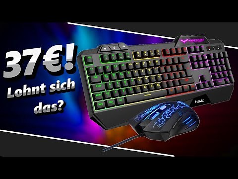 Günstiges Gaming Tastatur + Maus Set von Havit - Lohnt es sich? | Review