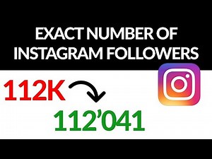 How to Know the Exact Number of Followers On Every Instagram Page in 2021