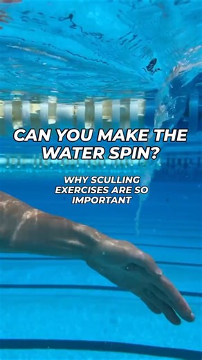 CAN YOU MAKE THE WATER SPIN? #swimming #swim