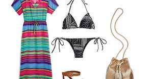 2 ideias de looks para sair da praia e ir direto a um almoço