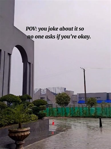 It's easier to laugh than to explain.🥀