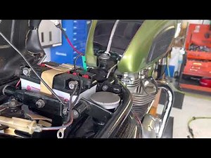 Installing Solid state Voltage regulator for Triumph￼ 650 tiger￼ ￼