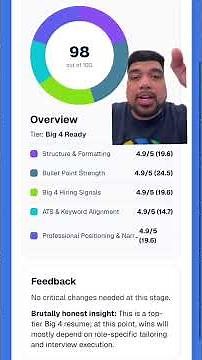 Is your resume Big 4 ready? #accounting #accountant #student #resume