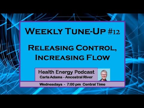Weekly Tuning 12 - Release Control, Let it Flow - Health Energy Podcast #biofieldtuning #ancestors