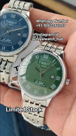 TISSOT LE LOCLE. POWERMATIC 80 ⌚💙 #luxurywatch #watch #watchesandwonders #watch