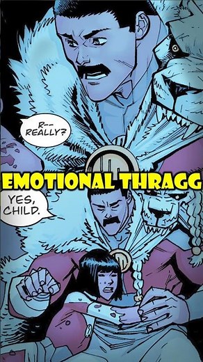 Thragg FIRST TIME Showing Emotion!? | Invincible Season 3 #invincible #comics #shorts