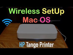 HP Tango SetUp MacBook, MacOS, Wireless Printing Review!