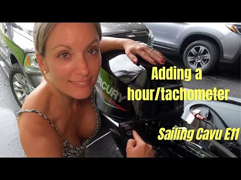 Hardline hour/tachometer