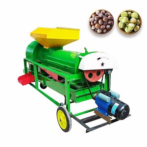 [Hot Item] Factory Supply Hazelnut Peeling Processing Machine Hazelnut Nut Green Skin Removing Machine