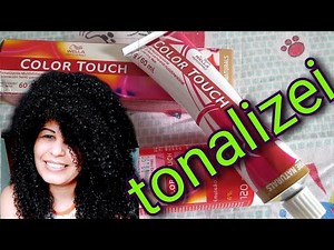 tonalizante color touch, realça a cor,o melhor que já usei