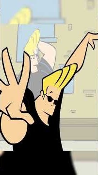 How does Johnny Bravo end up in absurd situations?