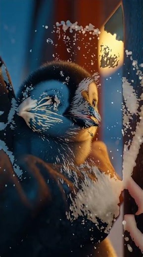 The Warmest Hug 🐧❄️ | A Touch That Saved His Life