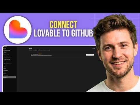 How to Connect Lovable to GitHub