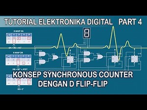 Synchronous Counter D Flip Flop (Up Down Counter)