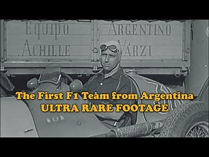 Fangio in Europe - 1950 Argentine Team F1 Documentary - ULTRA RARE