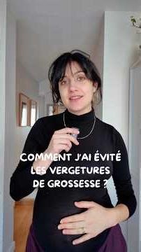 Ma routine anti-vergetures grossesse 🫶🏻