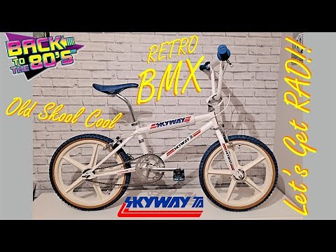 Skyway TA BMX - Back to the 80's with this old school BMX plus a few memories