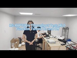RG-RAP73Pro Throughput Test: MLO Function Turned On and Off