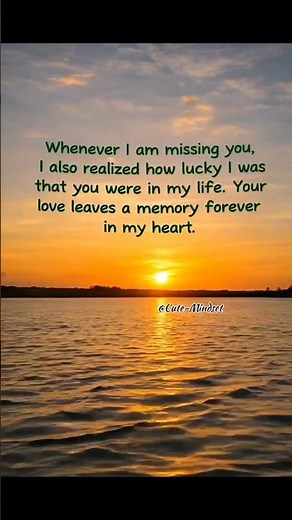 Missing You Made Me Realize Your True Value 💔 #missingyou #hearttouching #lovefeelings #lovestatus