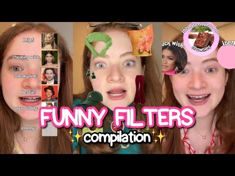FUNNY FILTERS COMPILATION (20+ MINUTES) 😭✨