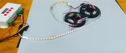 DC5V 100led full color sk6812 5050 rgbw digital addressable led strip#ledstrip #rgbw #rgb #sk6812 #digitalled #ktv #bars #christmas #party @Rose Lighting @K&A electrical aircon & solar