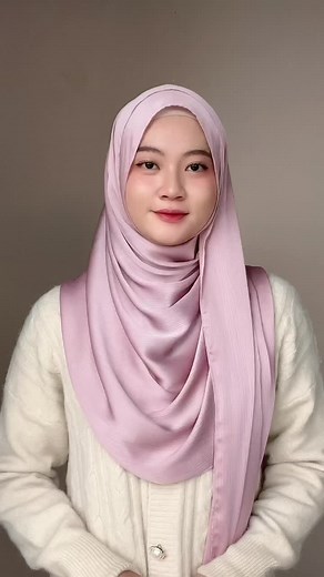 Easy Pashmina Silk Tutorial: Hijab Style, Fashion, OOTD