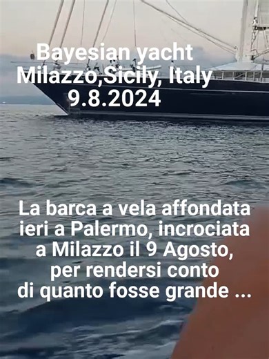 Naufragio della barca a vela a Palermo: Superyacht da 30 milioni di sterline affonda in Sicilia