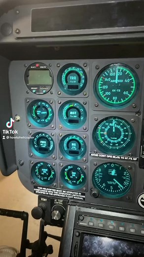 Behind the instrument panel today!#howtohelicopter 🚁 #refuel #stlouis #inspection #helicopter #airfilter #mechanic #maintenance #copilot #jetranger #helicopterpilot #aviation | How To Helicopter