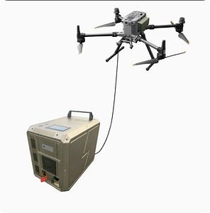 [Hot Item] Rosefinch 6000W Drone Tether Station 50V Output with Fiber Optic Cable for Surveillance Uavs