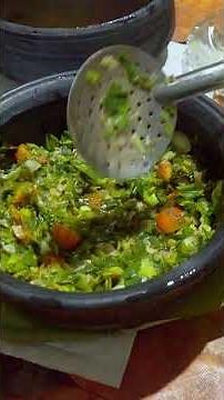 Leaks curry and simple lunch, Mali cooking