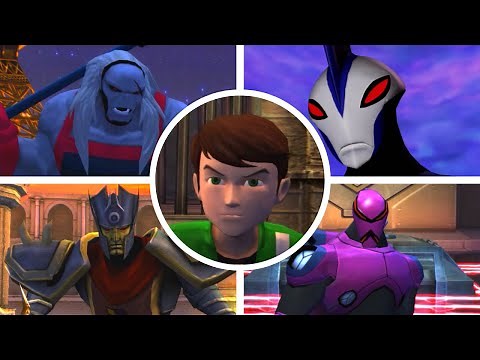 Ben 10 Ultimate Alien: Cosmic Destruction - All Bosses/All Boss Fights (PS2, PS3, PSP, Xbox 360)