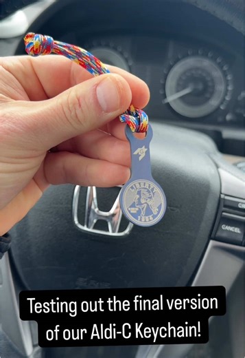 Aldi-C Keychain Final Version Test | Drops 3/12 10AM CST