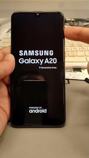 Hard reset Samsung A20 SM-A205F. Unlock pattern/pin/password lock.